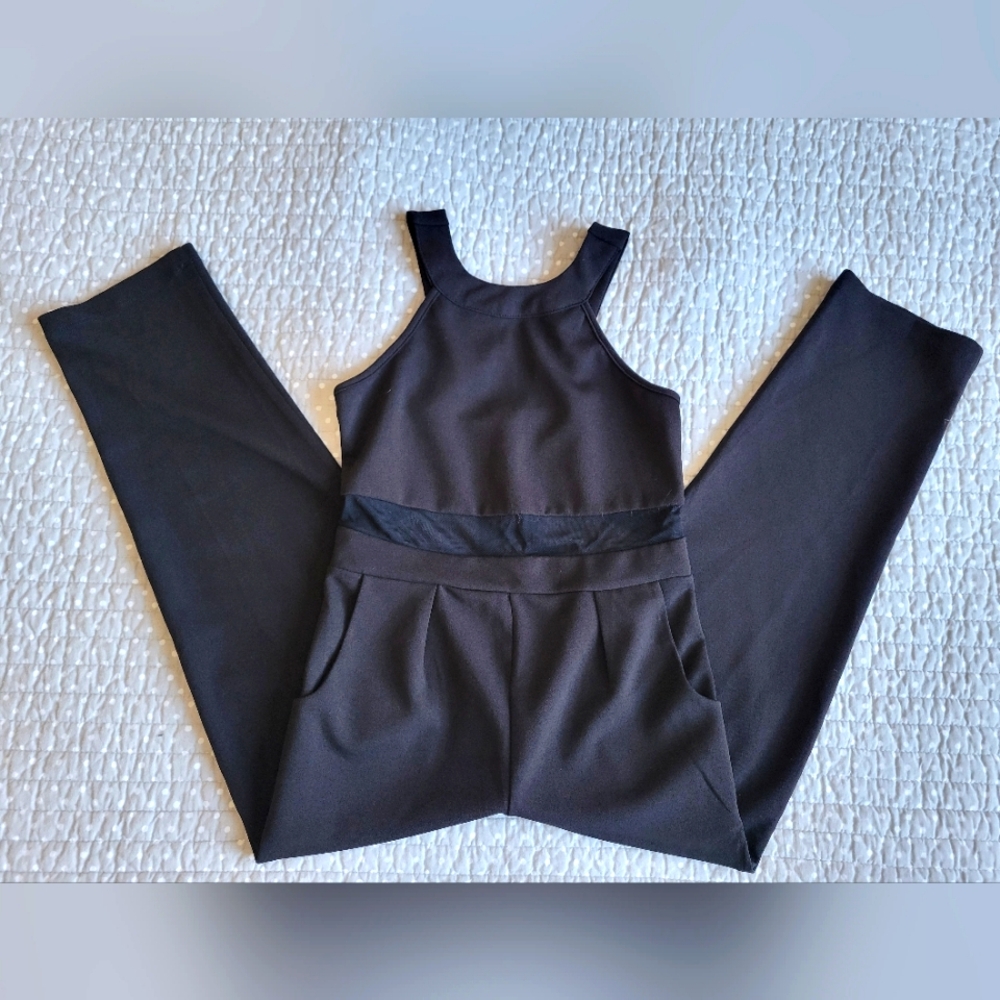 Girls Size 7 Dressy Jumsuit. Like New.